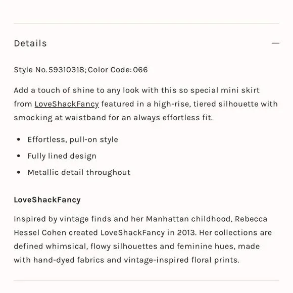 LoveShackFancy Party Midi Skirt Silver and Pink Metallic Layered Maxi Size 0 - Picture 8 of 9